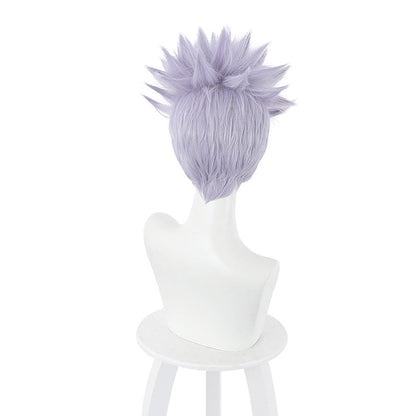 Jujutsu Kaisen Satoru Gojo Short Purple Cosplay Wigs