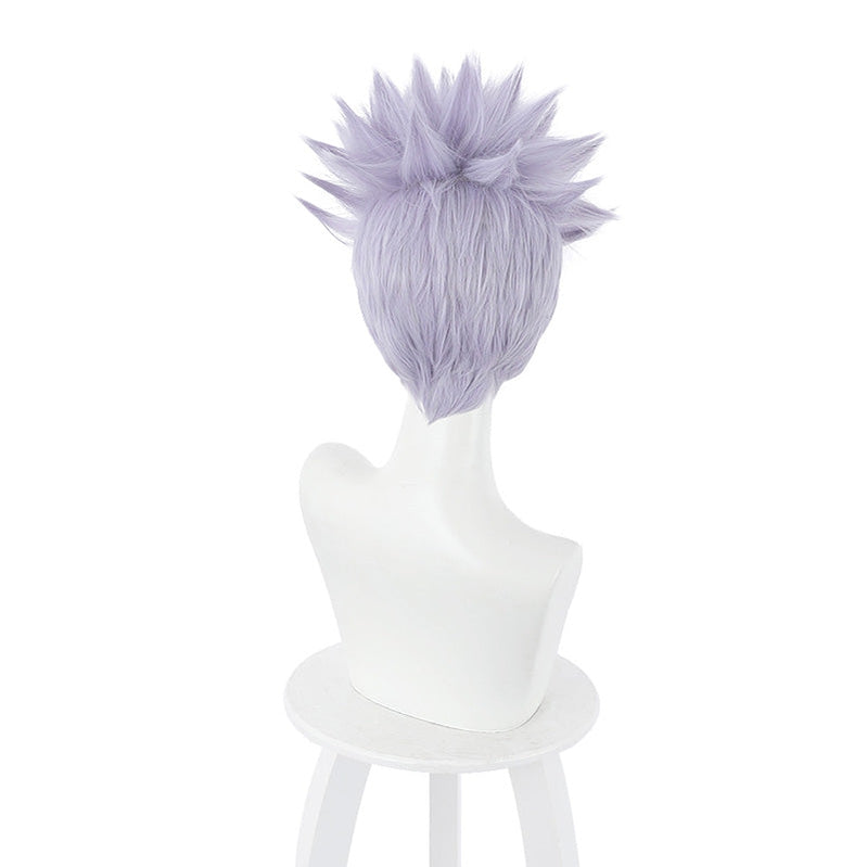 Jujutsu Kaisen Satoru Gojo Short Purple Cosplay Wigs