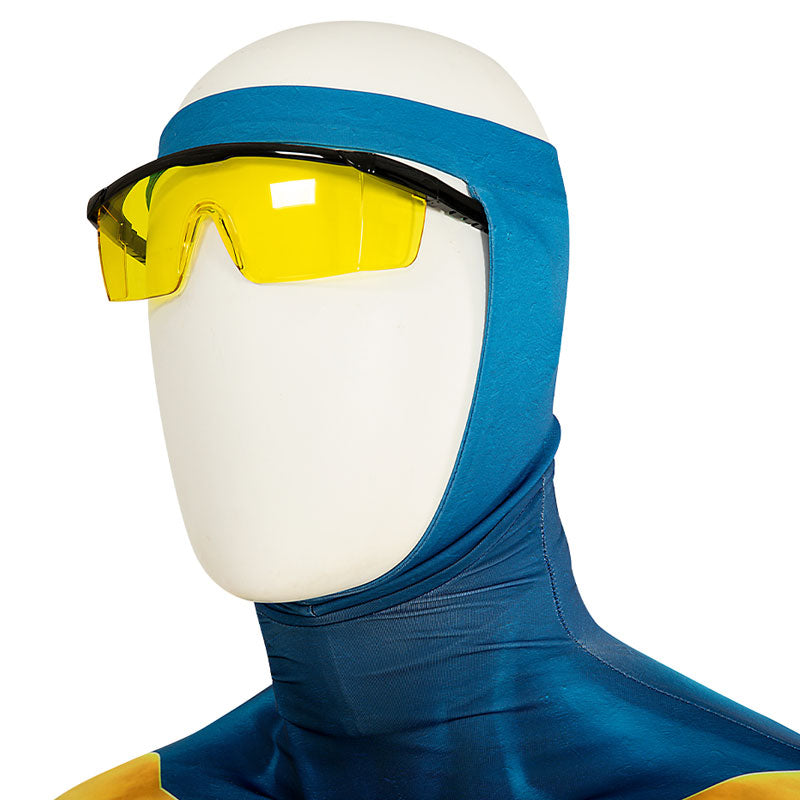 Booster Gold Michael Carter Jumpsuit Cosplay Costumes