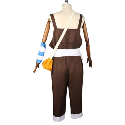 Anime One Piece Usopp Overalls Cosplay Costumes