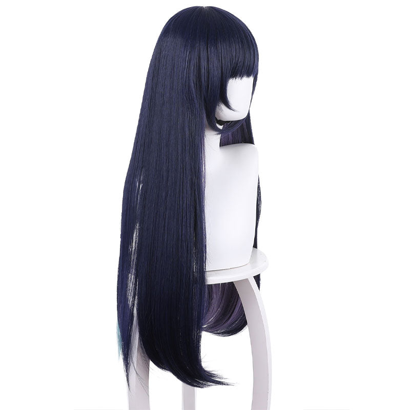 Genshin Impact Yun Jin Long Dark Purple Cosplay Wigs
