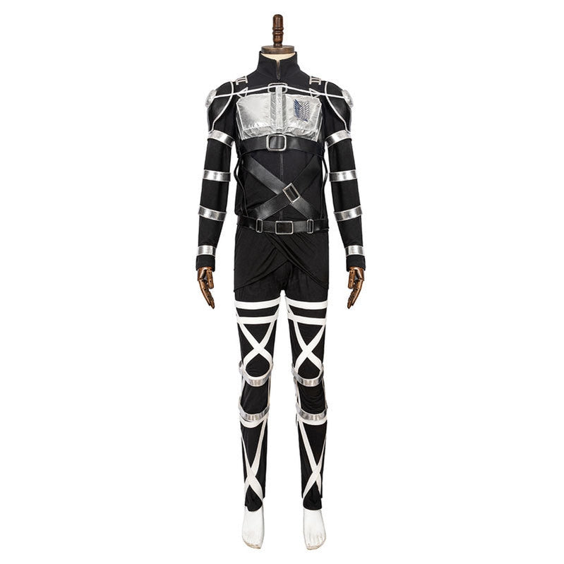 Attack on Titan: The Final Season 4 Levi Ackerman Uniform Set Cosplay Costumes