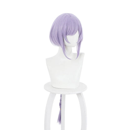 Genshin Impact QiQi Purple Braid Cosplay Wigs