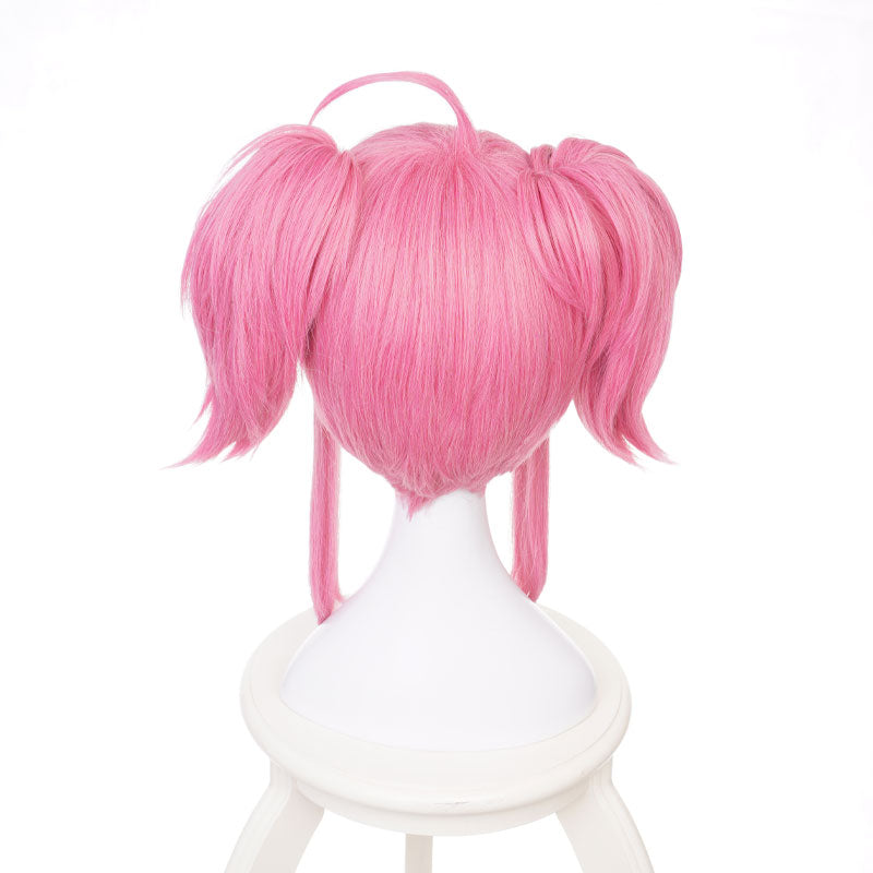 LOL Star Guardian Lux Pink Cosplay Wigs