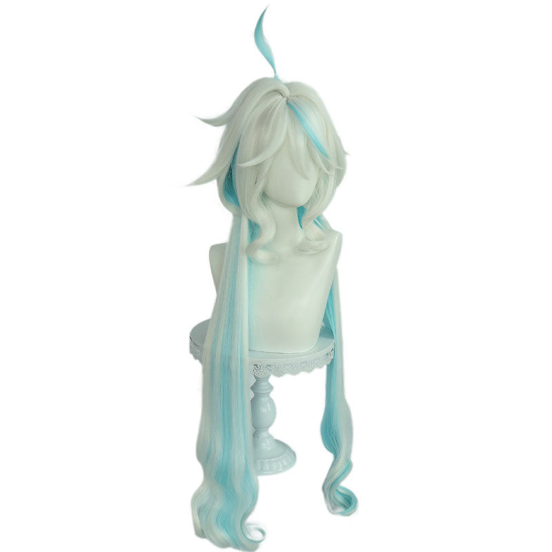 Genshin Impact Focalors Cosplay Wig