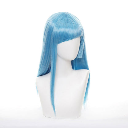 Jujutsu Kaisen Kasumi Miwa Long Blue Cosplay Wigs