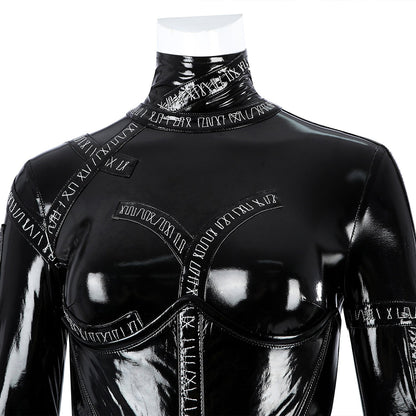 Batman Returns Cat Women Selina Kyle Jumpsuit Cosplay Costumes