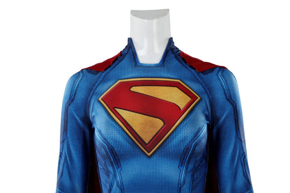 Supergirl Kara Zor-El Jumpsuit Superwoman Cosplay Costumes