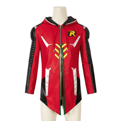 Batman Gotham Knights Robin Battle Suit Top Cosplay Costumes