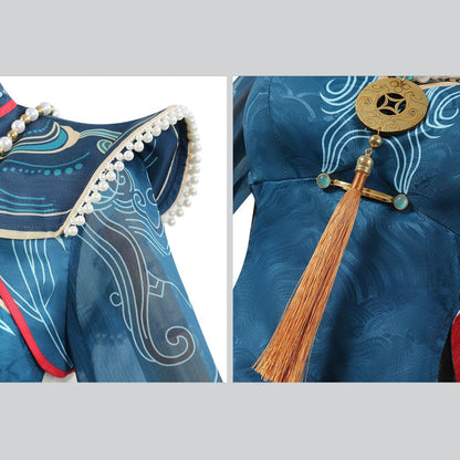 Naraka: Bladepoint Zombie Girl Tessa Ink Travel Cosplay Costumes