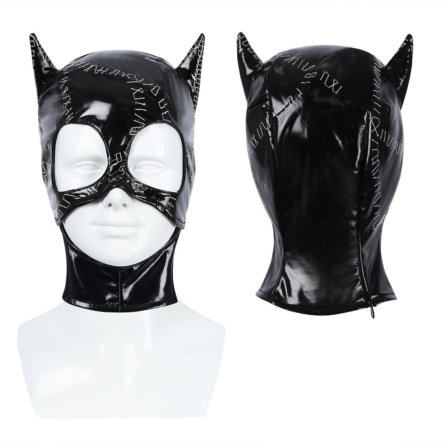 Batman Returns Cat Women Selina Kyle Jumpsuit Cosplay Costumes