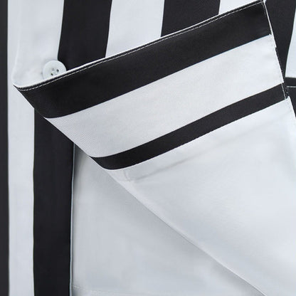 Beetle Juice Michael Keaton Stripe Suit Halloween Cosplay Costumes