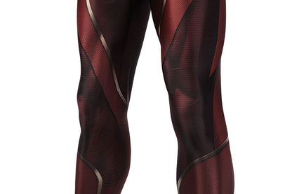 Injustice 2 The Flash Male Jumpsuit with Mask Cosplay Costumes