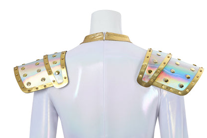 KPop Demon Hunters Zoey White Stage Outfit Cosplay Costumes