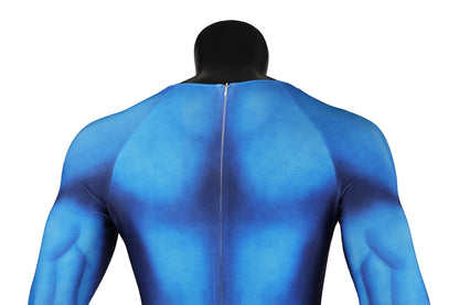 Superman 1978 Moive Christopher Reeve Male Jumpsuit Cosplay Costumes