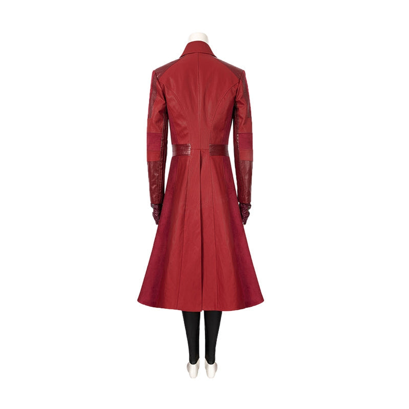 Captain America Civil War Scarlet Witch Wanda Maximoff Cosplay Costume