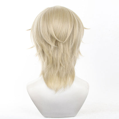 Honkai: Star Rail Aventurine Gold Cosplay Wigs