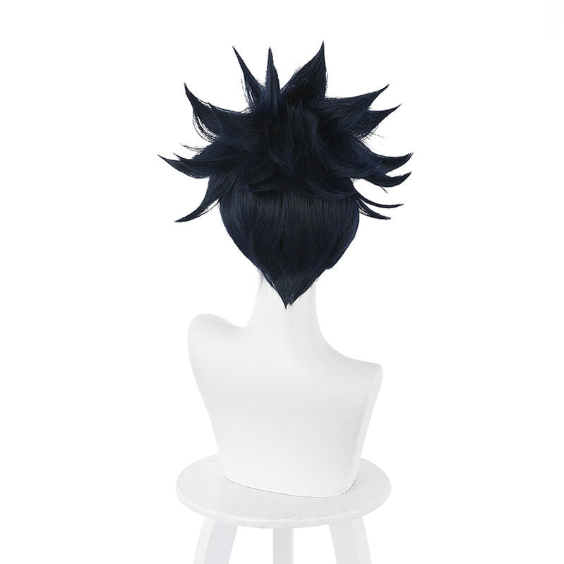 Jujutsu Kaisen  Megumi Fushiguro Dark Blue Cosplay Wig