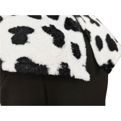Movie Cruella De Vil Dalmatian Outfits Halloween Cosplay Costumes