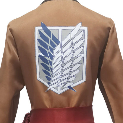 Attack on Titan Levi Ackerman Survey Corps Lolita Kimono Cosplay Costumes