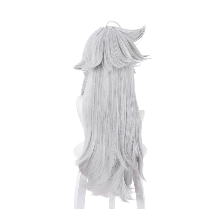 Genshin Impact Razor Silver Gray Cosplay Wigs