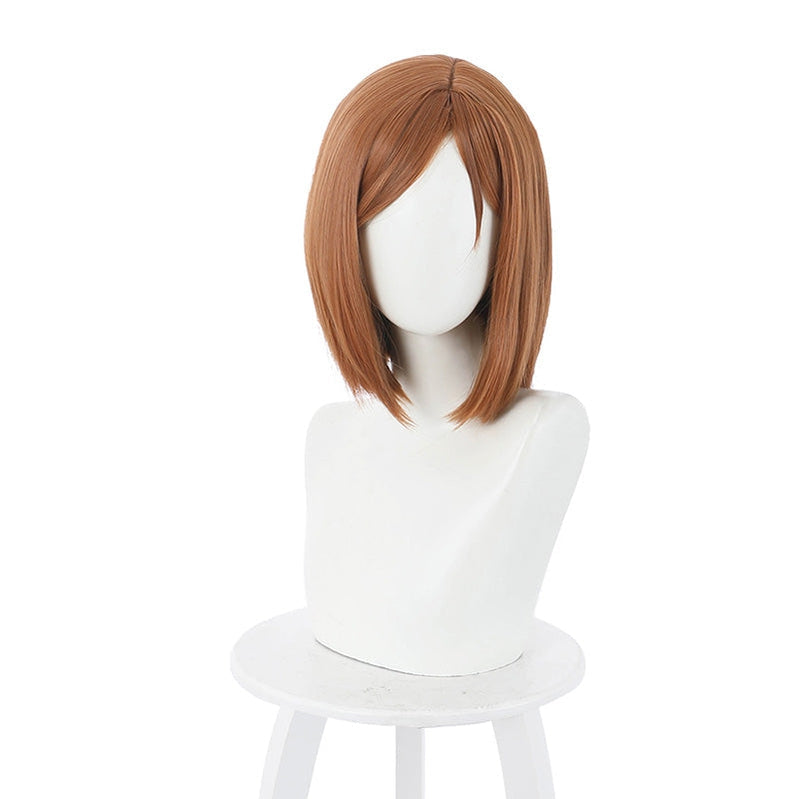 Jujutsu Kaisen Nobara Kugisaki Brown Cosplay Wig