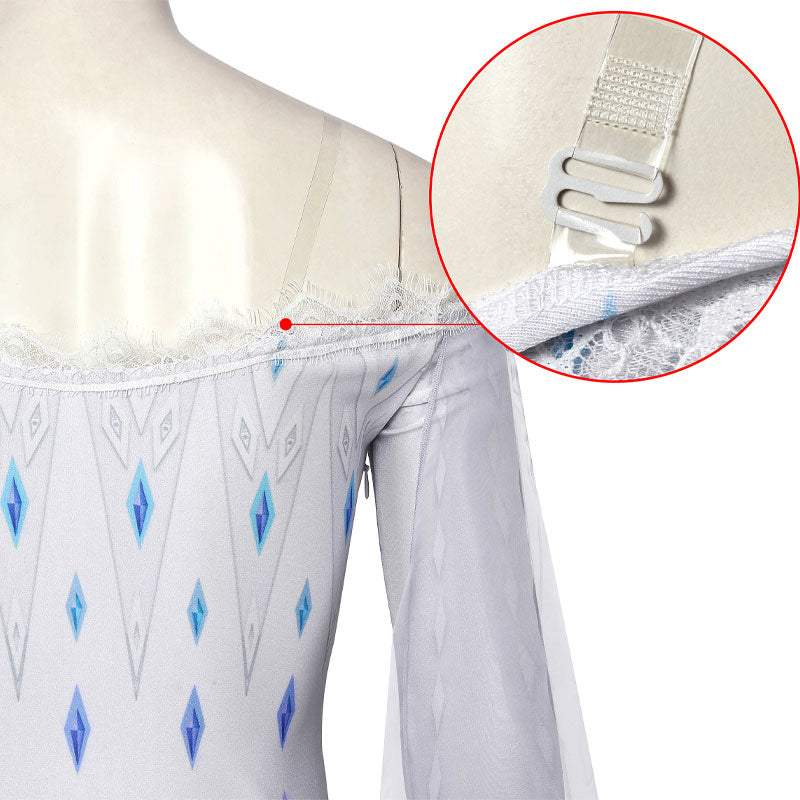 Frozen 2 Elsa Snow Queen Cosplay Costumes