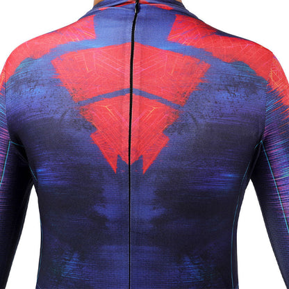 Spider-Man 2099 Across The Spider-Verse Miguel O'Hara Kids Jumpsuit Costumes
