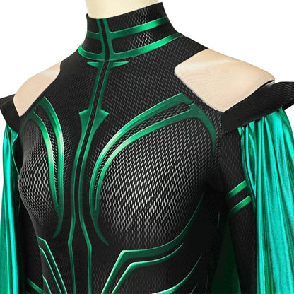 Thor 3 Ragnarok Trailer Hela Jumpsuit Cosplay Costumes