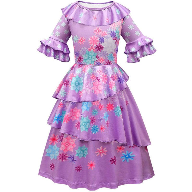 Encanto Mirabel Madrigal Isabela Madrigal Child Cosplay Costumes