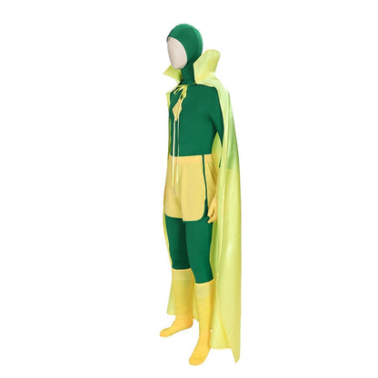 Wanda Vision Vision Halloween Cosplay Costumes With Free Stickers