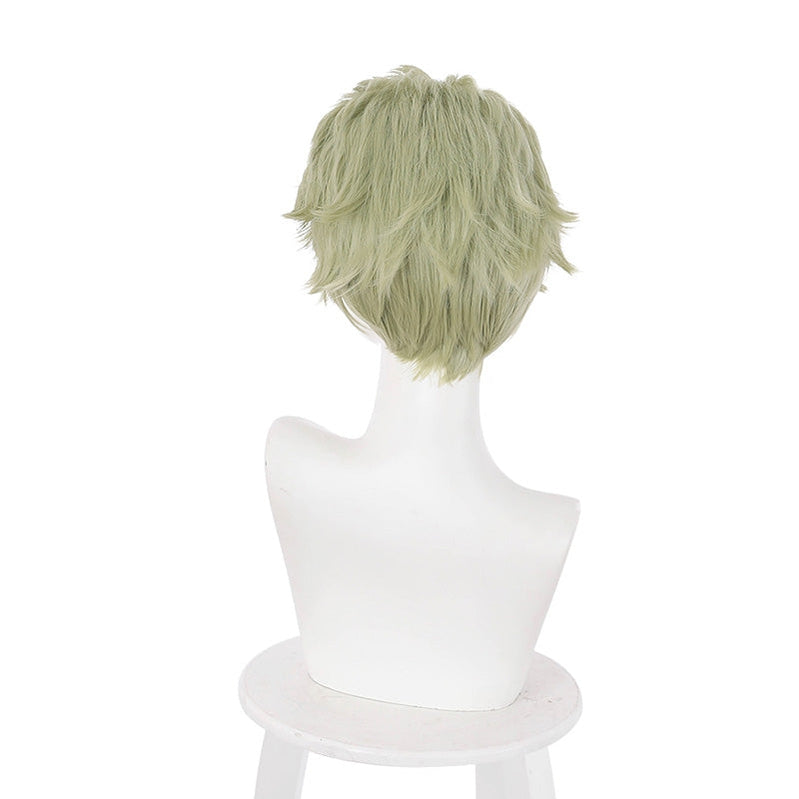Jujutsu Kaisen Kento Nanami Short Mixed Green Cosplay Wigs