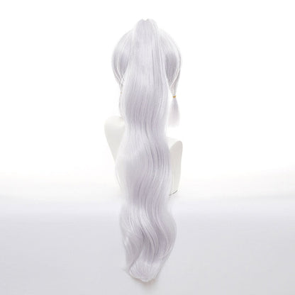 Genshin Impact Kamisato Ayaka Silver Purple Cosplay Wigs