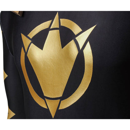 Mighty Morphin Power Rangers Asuka Abaranger Abare Black Costumes