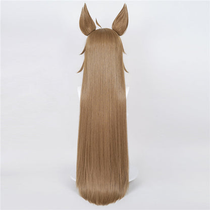 Genshin Impact Miss Hina Inugami Cosplay Wigs With Props