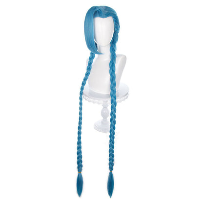 LOL Arcane Jinx  Blue Bunches Cosplay Wigs