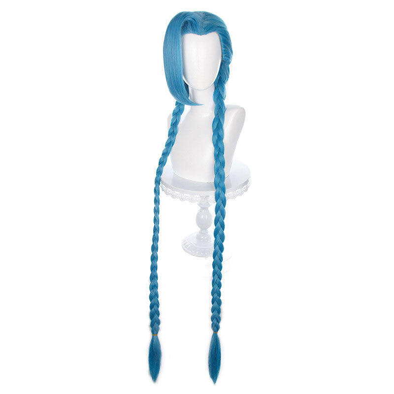 LOL Arcane Jinx  Blue Bunches Cosplay Wigs