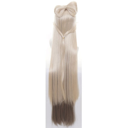 Genshin Impact Ningguang Long Blonde Cosplay Wigs