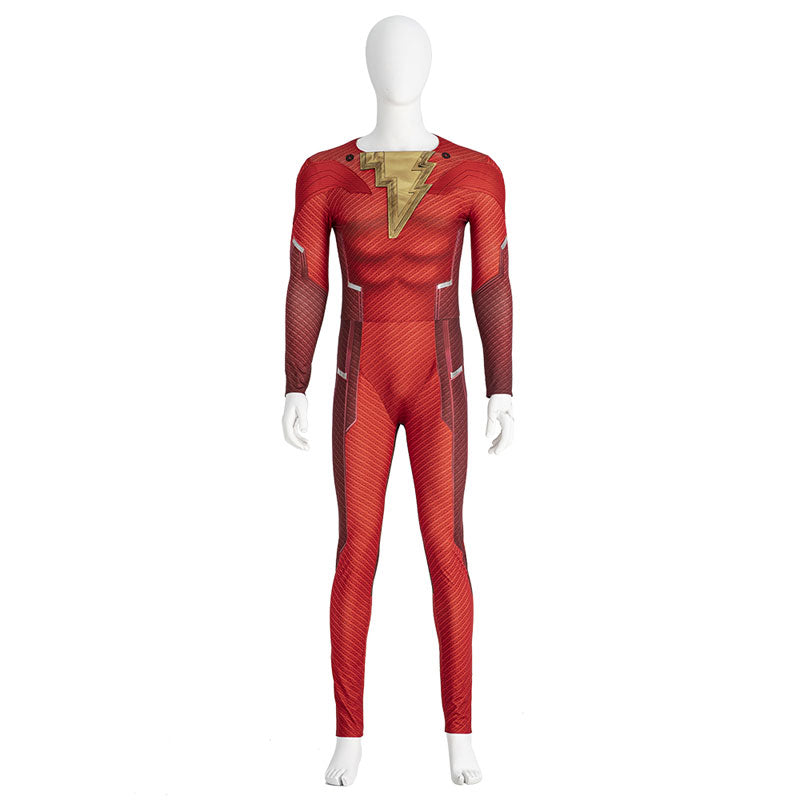 Shazam Fullsuit Halloween Cosplay Costumes