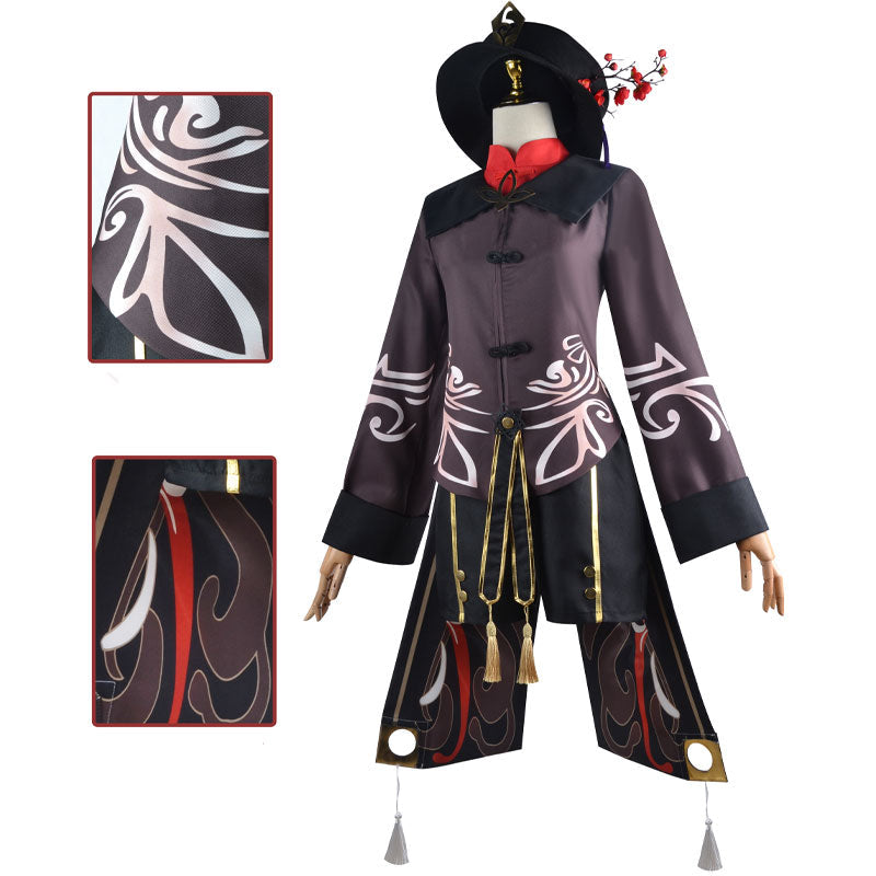 Genshin Impact Hu Tao Cosplay Costumes