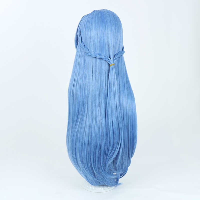 omgcos Goddess of Victory: Nikke Helen Light Blue Cosplay Wig