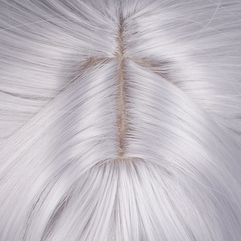 Genshin Impact Shenhe Long Grey Gradient Black Cosplay Wigs