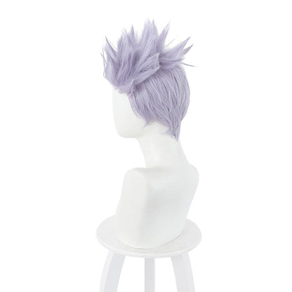 Jujutsu Kaisen Satoru Gojo Short Purple Cosplay Wigs