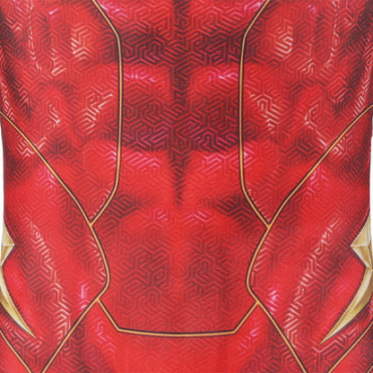 Flashpoint Barry Allen The Flash Kids Jumpsuit Cosplay Costumes