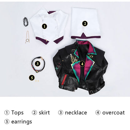 LOL Arcane Season 2 Alternate Universe Jinx Powder Cosplay Costume