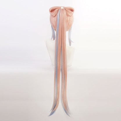 Genshin Impact Sangonomiya Kokomi Pink Halloween Cosplay Wigs