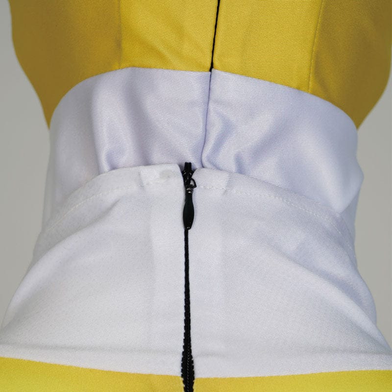 Mighty Morphin Power Rangers Dime Tribe Knight Boi Tiger Ranger Yellow Ranger Cosplay Costumes