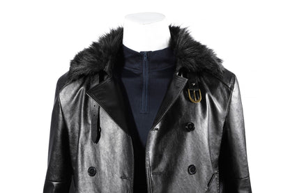 Resident Evil 9 Requiem Leon Leather Jacket Fullset Cosplay Costumes