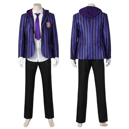 Wednesday 2 The Addams Family Xavier Thorpe Ajax Petropolus Nevermore Academy Uniform Costume