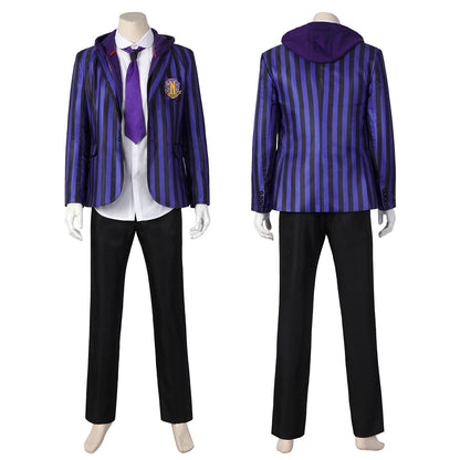 Wednesday 2 The Addams Family Xavier Thorpe Ajax Petropolus Nevermore Academy Uniform Cosplay Costume